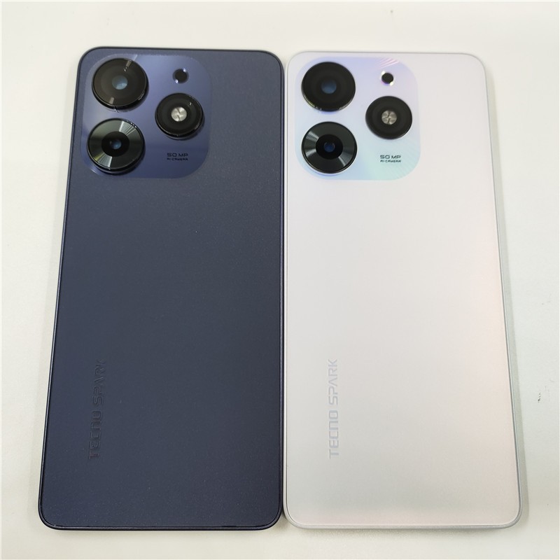 สําหรับ Tecno Spark 10 Pro KI7 ฝาหลังแบตเตอรี่ + กรอบกลาง + เลนส์กล้อง + ปุ่มด้านข้างกรณี