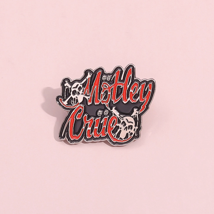 Rock Band Badge การ์ตูนเพลงอัลบั้มนักร้องโลโก้เข็มกลัดโลหะ Pin อุปกรณ์เสริมคอลเลกชันเครื่องประดับของขวัญ
