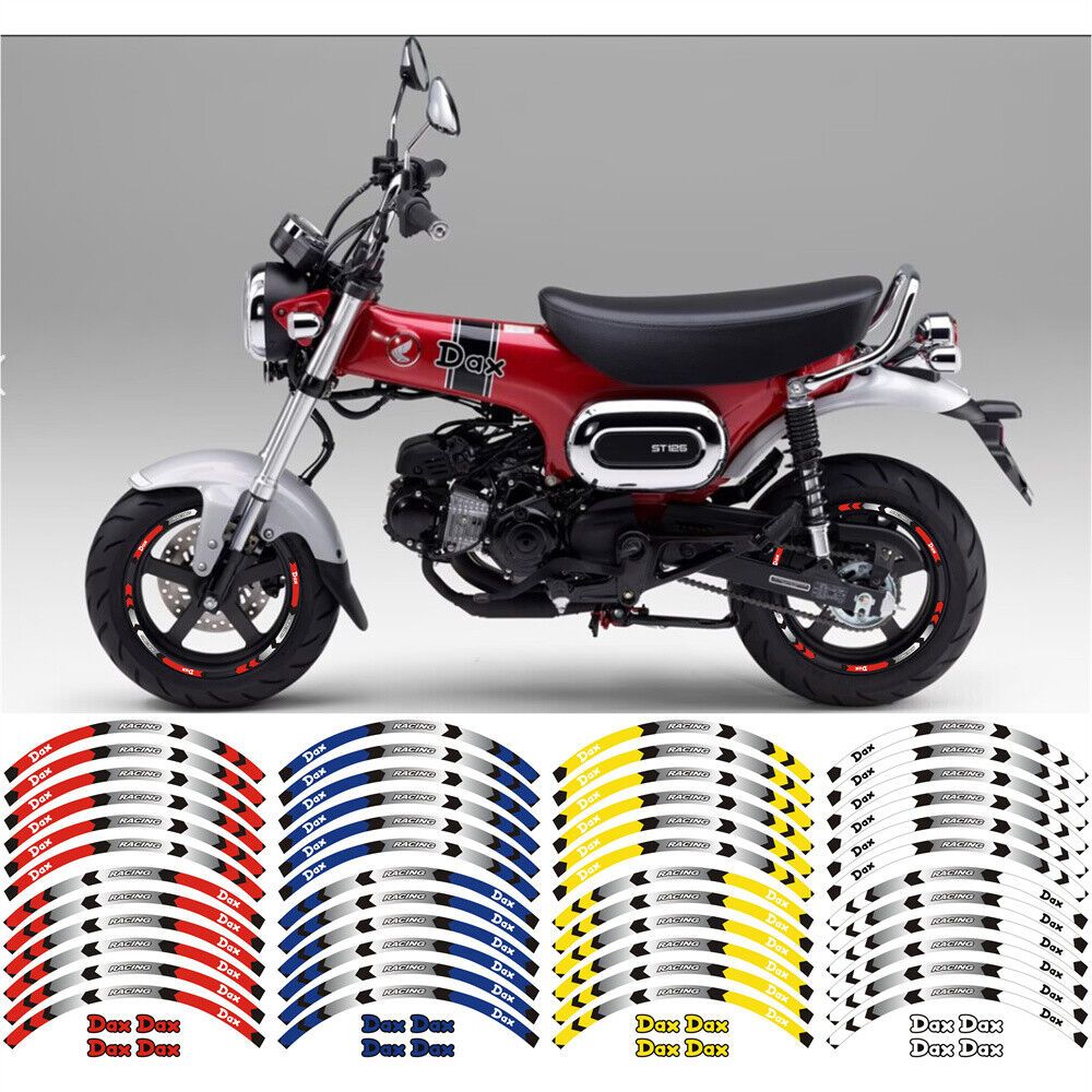 ขอบสติ๊กเกอร์ล้อ Decal Strip Tape สําหรับ HONDA DAX125 ST125 ST-125