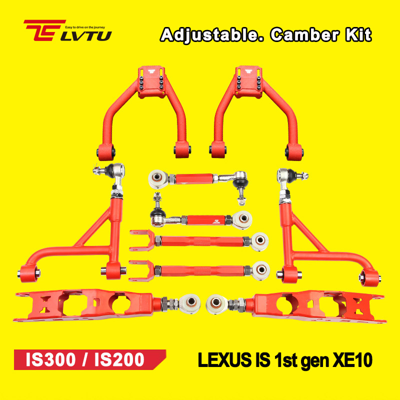 LVTU Adjustable Camber Kit แขนสวิงล่าง Lexus is200 is300 1998-2005 Performance Control Arm ปรับมุมเอียงได้  เล็กซัส IS XE10