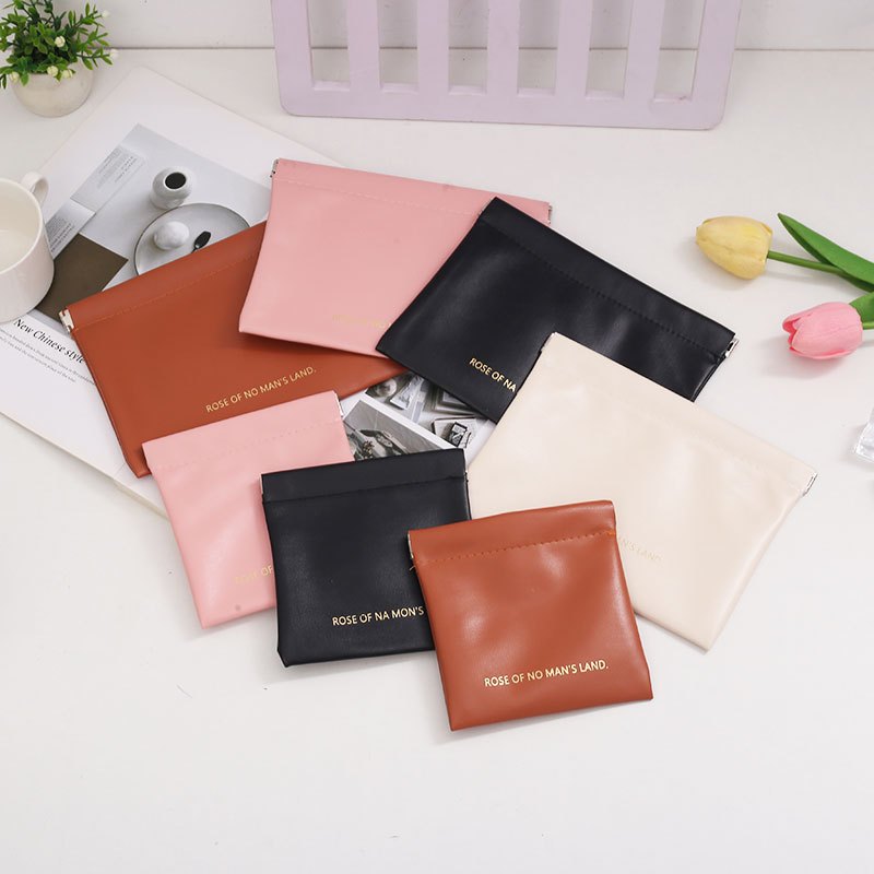 [springeven] แบบพกพา PU หูฟังกระเป๋าลวดเครื่องสําอางผู้ถือริมฝีปากกรณีเหรียญการ์ดกระเป๋าเดินทางเครื่องประดับ Sundries Organizer กระเป๋ามินิกระเป๋าใหม่สต็อก