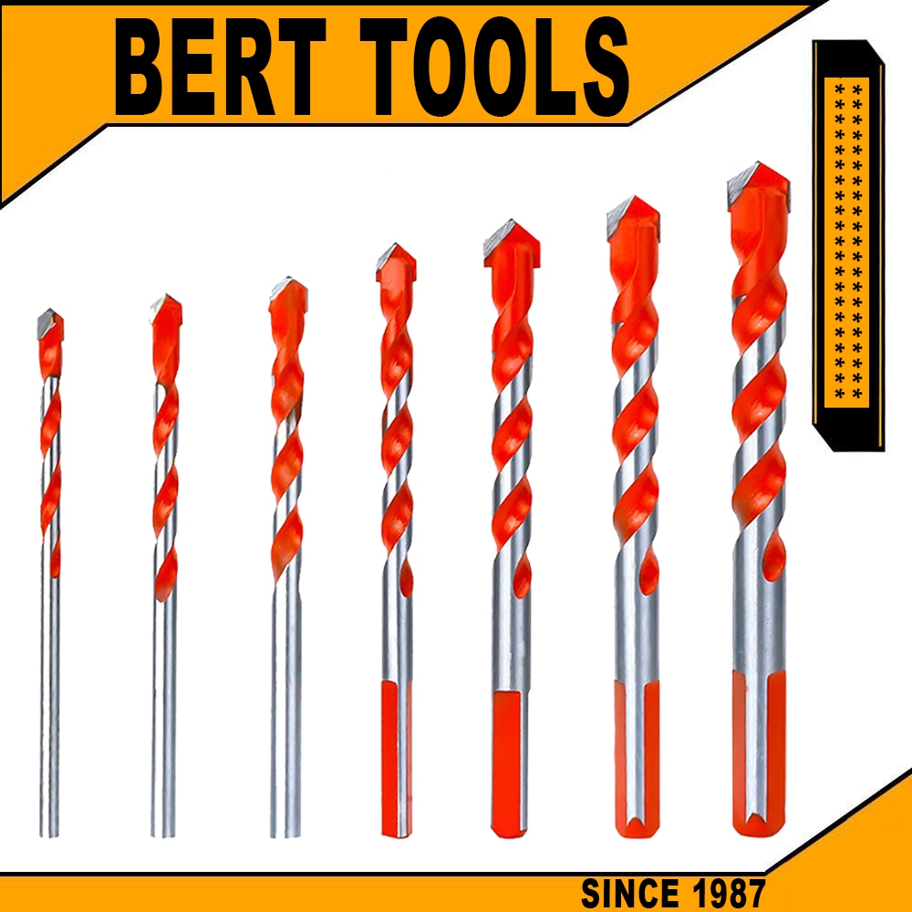 BERT ｜ดอกสว่านคาร์ไบด์ ดอกสว่านเจาะเหล็ก ดอกเจาะปูน ดอกเจาะกระจก เจาะกระเบื้อง ดอกเจาะเหล็ก