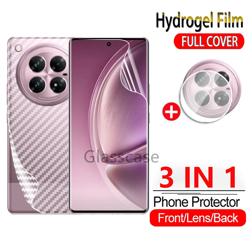 3 In 1 Front Back Soft Hydrogel Film สําหรับ infinix Zero 40 Zero40 infinixZero40 4G 5G 2024 Soft Hy