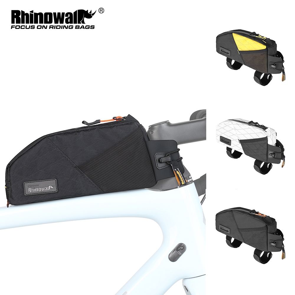 Rhinowalk Wilderness Series-Bicycle Top Tube Bag 1.2L Bike Triangle Storage Bag