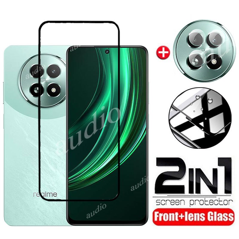 2in1 ฟิล์มกระจกนิรภัยสําหรับRealme 13 13x13 + 5G 4G 2024 ป้องกันหน้าจอSoft HDกล้องเลนส์ฟิล์มสําหรับRealme 13 13X 13Plus Realme13 + Realme13x 5G 4Gป้องกันหน้าจอฟิล์มโทรศัพท์