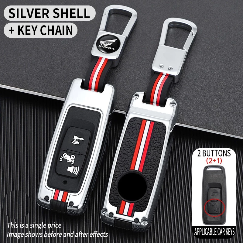 เคสกุญแจรถจักรยานยนต์ โลหะผสม สำหรับ HONDA PCX160 VISION SH350 thumbnail 9