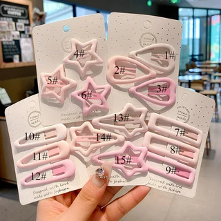 กิ๊บติดผมหน้าม้า ขนาดเล็ก น่ารัก เนื้อแมตต์ 1/3 ชิ้น สําหรับเด็กผู้หญิง