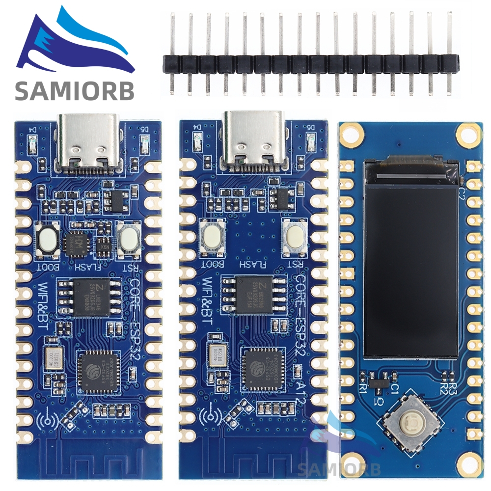 บอร์ดไมโครคอนโทรลเลอร์ ESP32 ESP32 C3 LCD CORE เสาอากาศ 2.4G 32Pin IDF WiFi และบลูทูธ CH343P สําหรับ