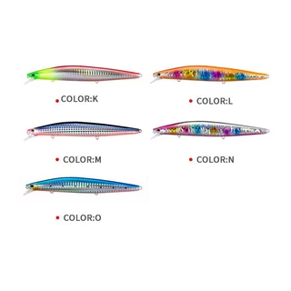 1 ชิ้น 140 มิลลิเมตร 26 กรัม Long Shot Sinking Minnow เหยื่อตกปลา Hard เหยื่อ