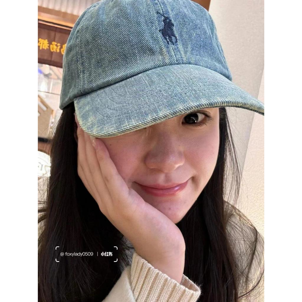 POLO 2024 NEW BASEBALL HAT IN DENIM