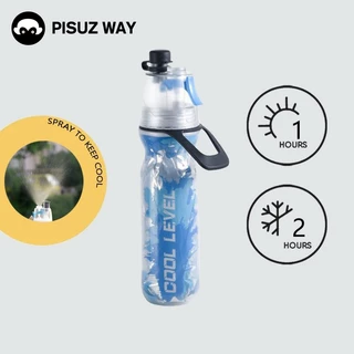 Pisuz Way 500ML แบบพกพา น้ําหนักเบา ถ้วยกาต้มน้ำ ขวดน้ําจักรยาน สําหรับเล่นกีฬากลางแจ้ง ขวดน้ําพลาสติก