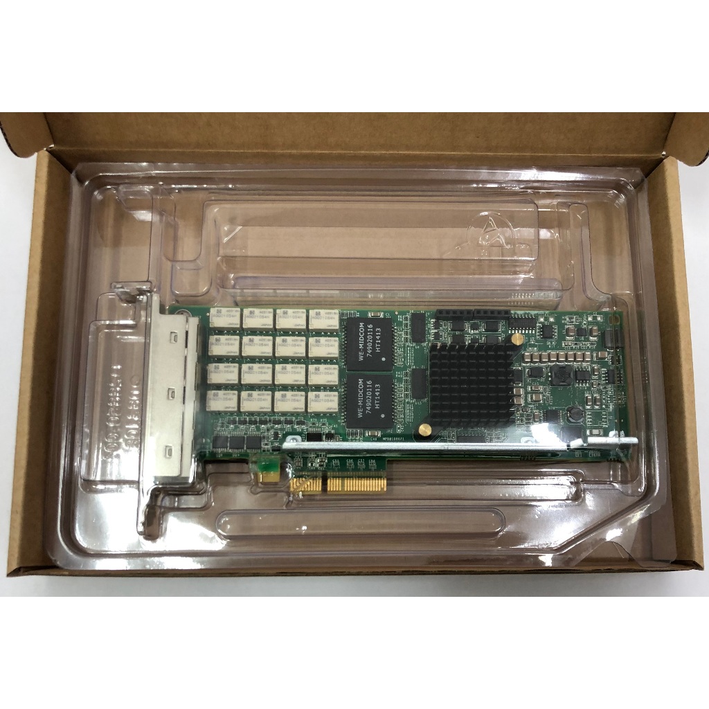 Silicom PE2G4BPI35LA-SD Quad Port Gigabit PCIe x4 Ethernet Bypass Low Profile