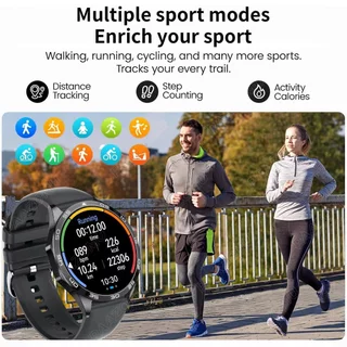 LIGE GT4 Pro สมาร์ทวอท์ช Original Men กีฬากันน้ำฟิตเนส Tracker บลูทูธสร้อยข้อมือสมาร์ท ECG Health Monitor Smartwatch สำหรับ Android IOS