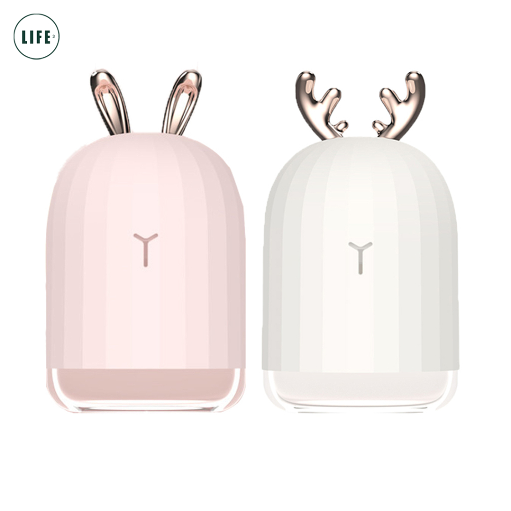 3Life เครื่องทำความชื้น อโรม่า LED USB ขนาด 220 มล.