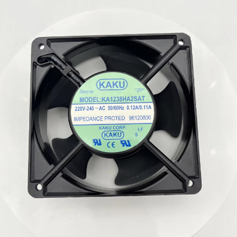 Ka1238ha2sat 12038 220-240V กรอบอลูมิเนียม axial flow พัดลม