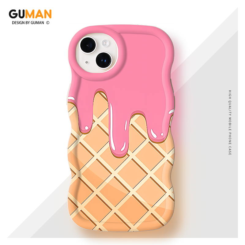 Guman เคสไอโฟน เคสซิลิโคนนุ่มกันกระแทกน่ารักตลก เคสโทรศัพท์ for iPhone 17 16 15 14 13 12 11 Pro Max 