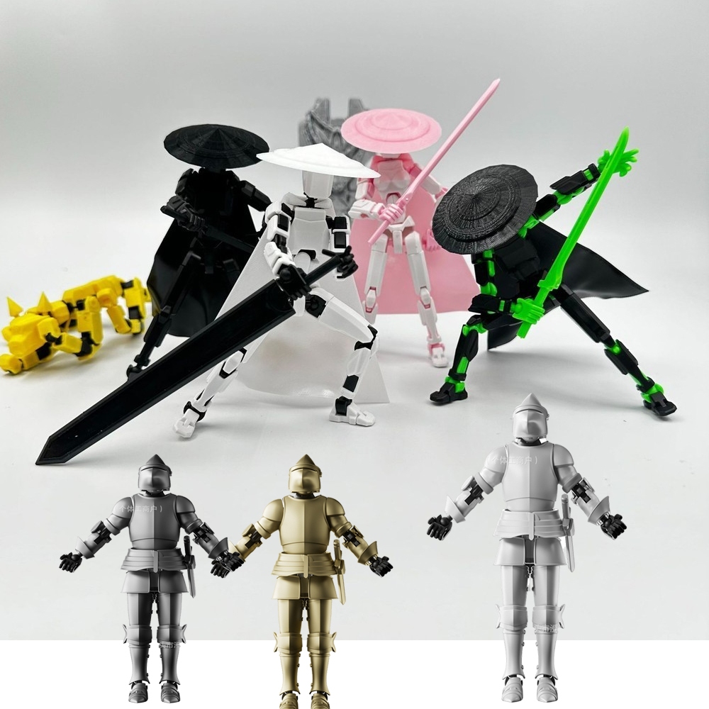 Action Figure Lucky 13 Dummy 13 ตุ ๊ กตาประกอบของเล ่ น Action Figure Model