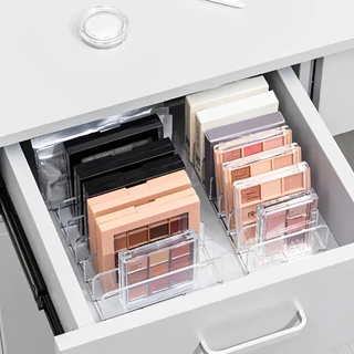 อะคริลิคอายแชโดว์ Organizer,แต่งหน้าลิ้นชัก 7 Space เครื่องสําอางแต่งหน้าสําหรับหม้อ,อายแชโดว์, Mini Highlighter Blush จอแสดงผลกรณี Beauty Care ผู้ถือบรรจุ