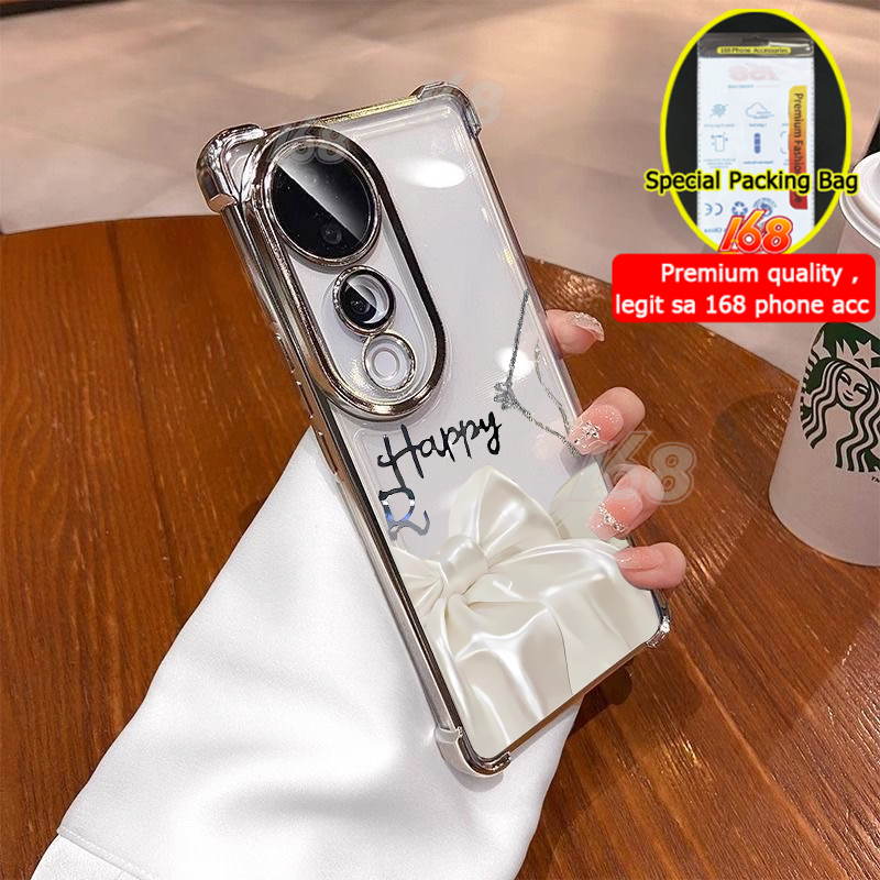 เคส Vivo V40 V30 V29 V27 5G เคส Vivo V40 V30 Pro โบว์ริบบิ้นใสวุ้นนุ่มเคสกันกระแทกพร้อมตัวป้องกันเลนส์กล้องโปร่งใสหรูหราถุงลมนิรภัยหนาเคสโทรศัพท์สําหรับเด็กผู้หญิงนักเรียนหญิง
