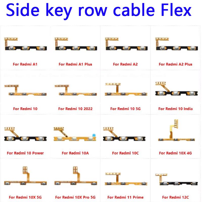 เปิดปิดสวิตช์ปิดเสียงปุ่มควบคุม Flex สําหรับ XiaoMi Redmi รูปที่ 3