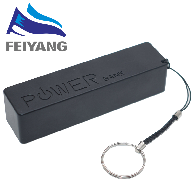 Samiore ROBOT USB Power Bank Case Kit 18650 แบตเตอรี่ Charger DIY Box Shell Kit สีดําสําหรับ Arduino