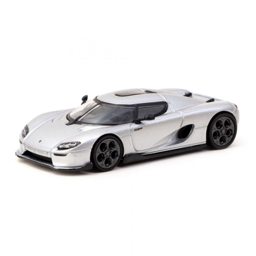 Tarmac Works T64G-TL051-SL 1/64 Koenigsegg CC850 Silver Diecast Scale Car