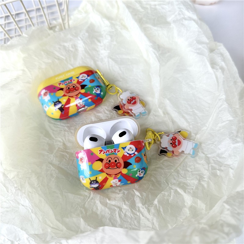 Air Pods 1/2nd Generation 3rd Generation Air Pods Pro Air Pods 3 รูปแบบขนมปังวัสดุ TPU หูฟังไร้สายบลูทูธหูฟังป้องกันกรณี