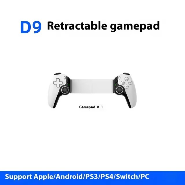 Bsp D8 Pro D9 D10S D11 แท็บเล็ตคอนโทรลเลอร์ไร้สายบลูทูธสําหรับจอยสติ๊กสวิทช์เกมยืดสําหรับ PS3 PS4 Gamepad Android IOS