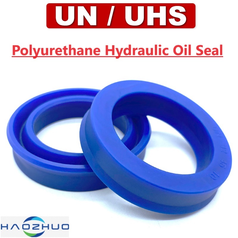 1/2 ชิ้น UN/UHS ประเภทยูรีเทนซีลน้ํามันไฮดรอลิกแหวนปิดผนึก U ประเภท Y ประเภทกระบอกไฮดรอลิกเพลาลูกสูบซีลแหวนยาง ID 56-200 มม.OD 66-220 มม.THK 6/ 9 /12 มม.