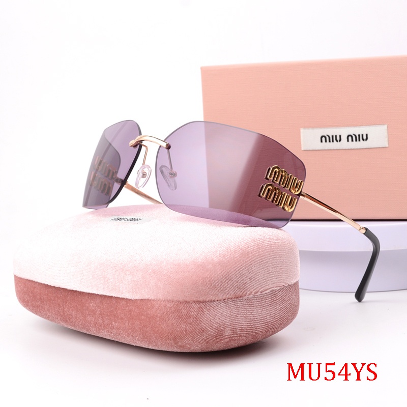 ใหม่ Retro อเมริกันสแควร์รอบกรอบโค้งแว่นตากันแดดแฟชั่น High-end สวมใส่แว่นตาบุคลิกภาพ MIU ตัวอักษรตกแต่งแว่นตากันแดด - รูปที่ 3