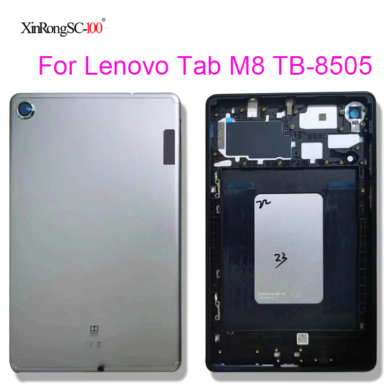 สําหรับ Lenovo Tab M8 TB-8505 8505N 8505M 8505X 8505F ปกหลังประตูด้านหลังกรณีเชลล์แท็บเล็ตฝาปิด Chasic เปลี่ยน