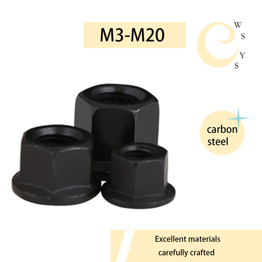 [wsys] น็อตจานหน้าแปลนเหล็กคาร์บอน (M8-M30 FLLM)