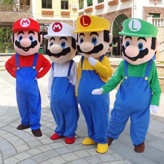 ชุดเครื่องแต่งกาย เครื่องแต่งกายตุ๊กตาการ์ตูน Mario Gauze สํ…