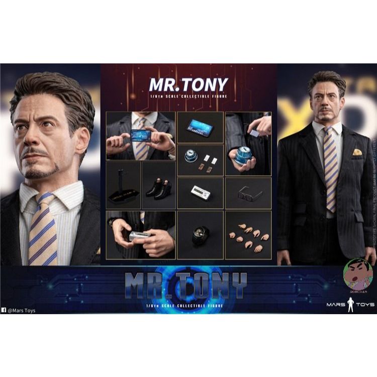 Mars Toys 1/6 MAT006 Iron Man Tony Stark Action Figure