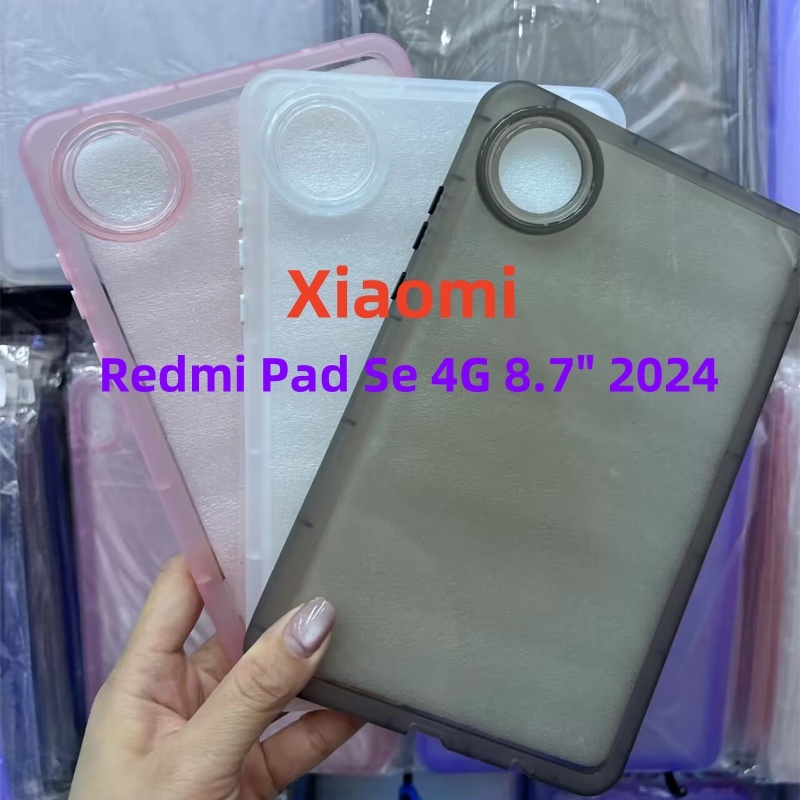 กรณีโปร่งใสสําหรับ Xiaomi Redmi Pad Se 4G 8.7 " 2024 แท็บเล็ตนุ่มกันกระแทก Protector สําหรับ Redmi Pad Se 4G 8.7 " 2024
