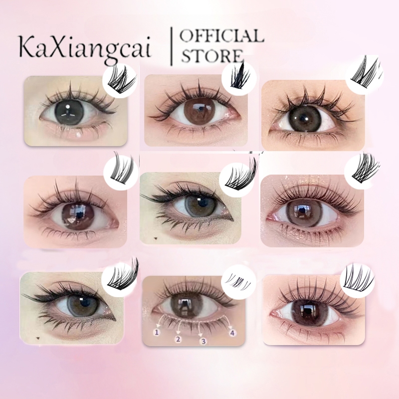 Diy ขนตาปลอมตัวคั่นเส้นใยละเอียดพิเศษ ขนตาแบบใช้ซ้ําได้ที่สวยงามตามธรรมชาติ 10 มม.-14 มม.