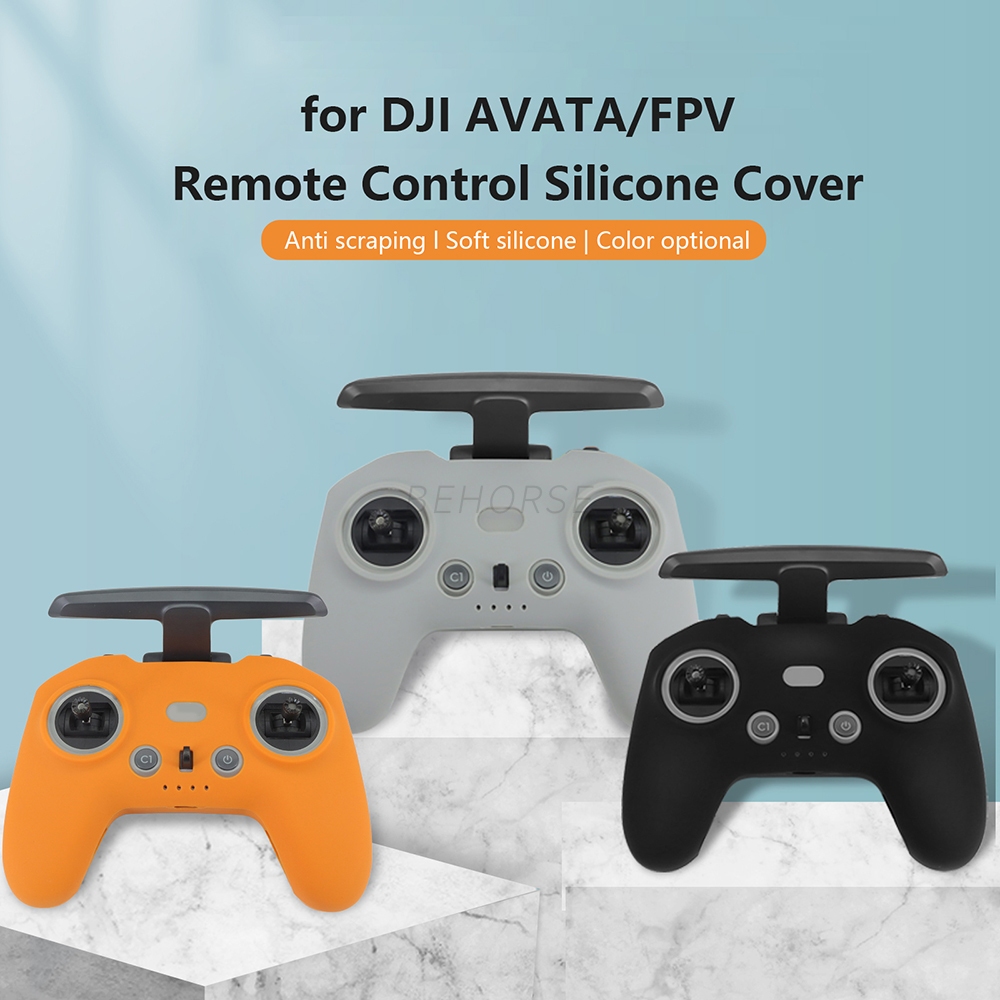 Drone รีโมทคอนโทรลสําหรับ DJI FPV RC2 รีโมทคอนโทรลซิลิโคนป้องกันกรณี Handle Drop และ Scratch proof กรณี Avata/FPV อุปกรณ์เสริม