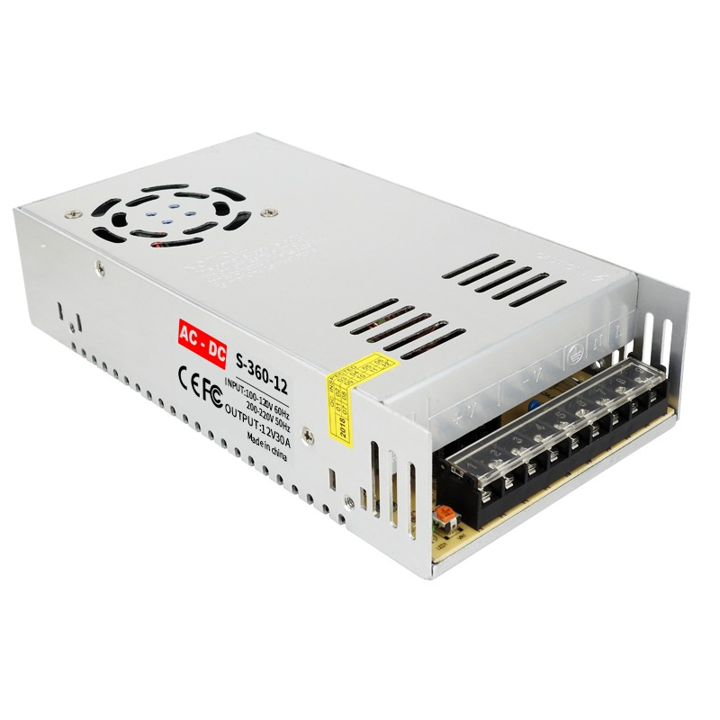 PCP คอมเพรสเซอร์อุปกรณ์จ่ายไฟ, AC220V / 110V ถึง DC12V, 1A ถึง 40A