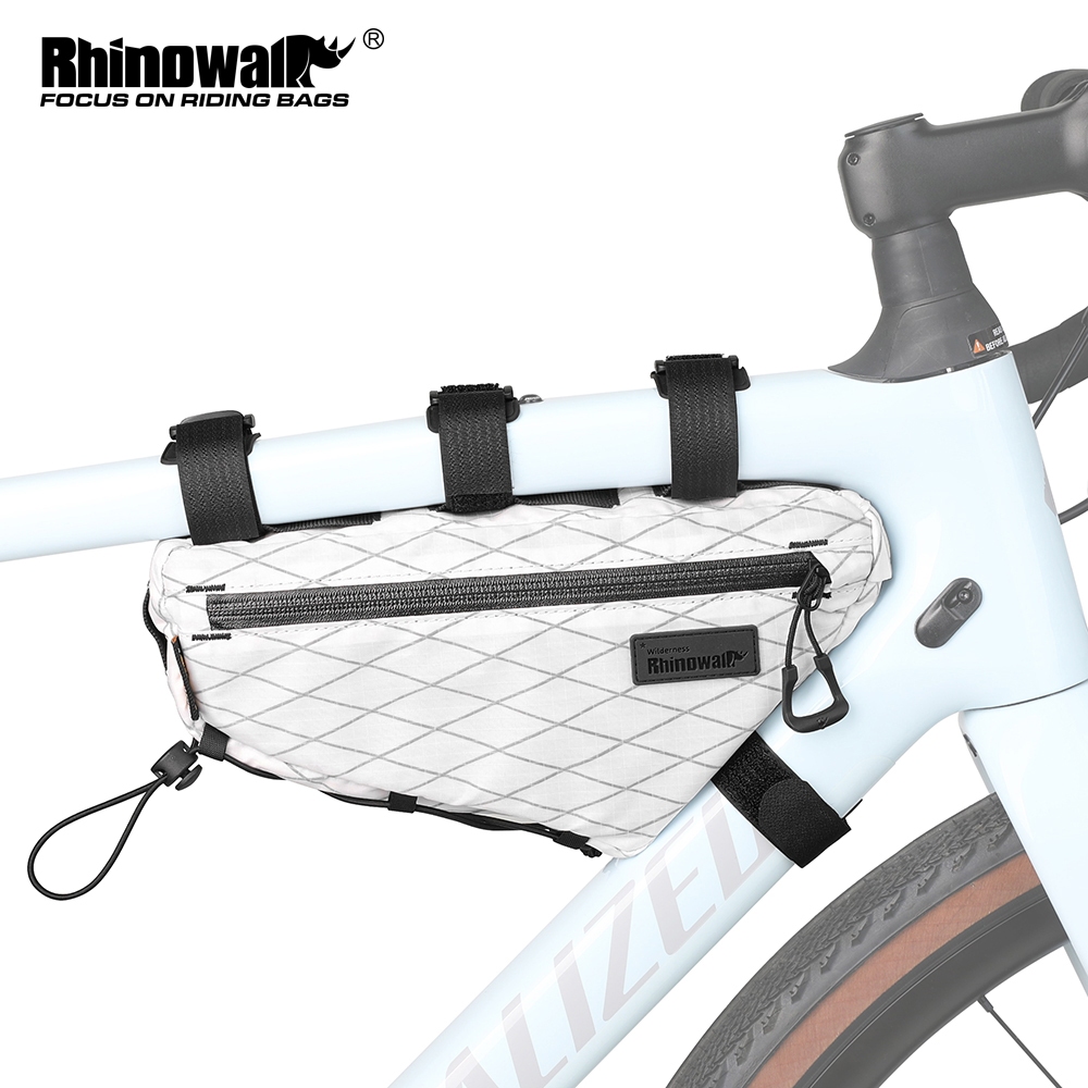 Rhinowalk Wilderness Series-กระเป๋าโครงจักรยานดาวน์กระเป๋าสามเหลี่ยม (1.7L)