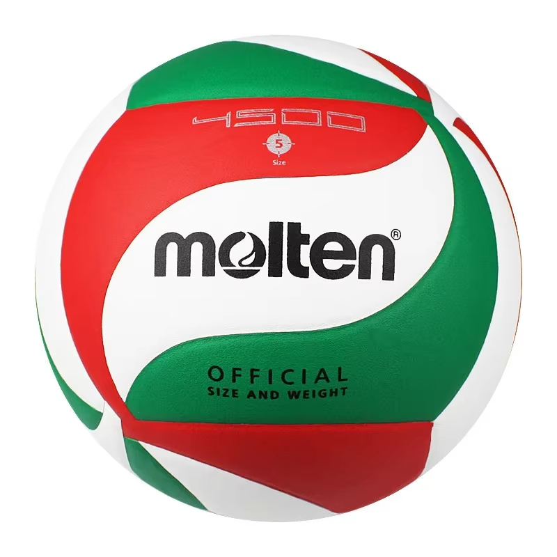 Original Molten V5M4500 วอลเลย์บอลขนาดมาตรฐาน 5 PU Ball สําหรับนักเรียนผู้ใหญ่และวัยรุ่นการฝึกอบรมกา