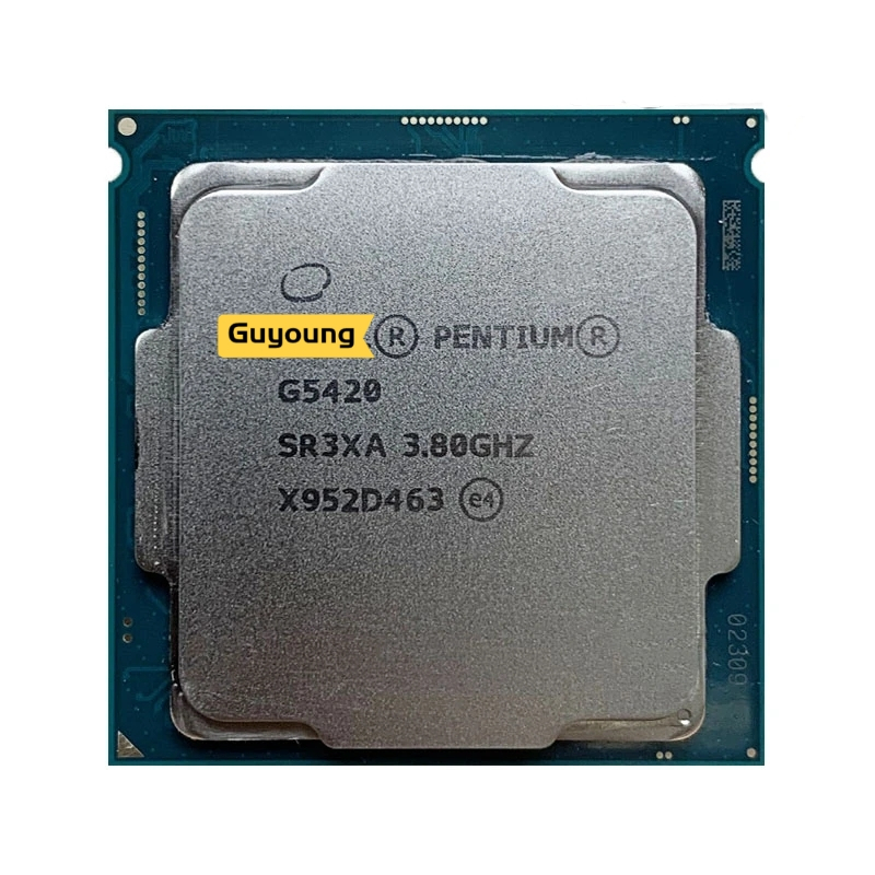 Yzx Pentium G5420 G 5420 3.8 GHz ใช้โปรเซสเซอร์ CPU Quad-Thread Dual Core LGA 1151