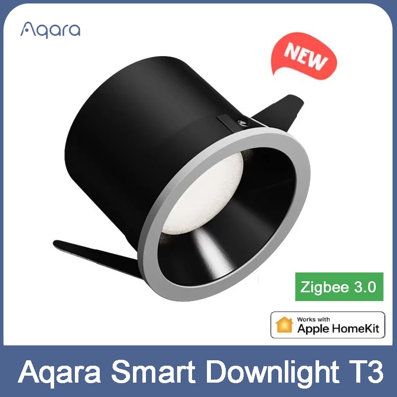 Aqara สมาร์ทดาวน์ไลท์ T3 Zigbee Dimming รอบจุด 6W Adaptive แสง Dimming สําหรับ Aqara App Homekit