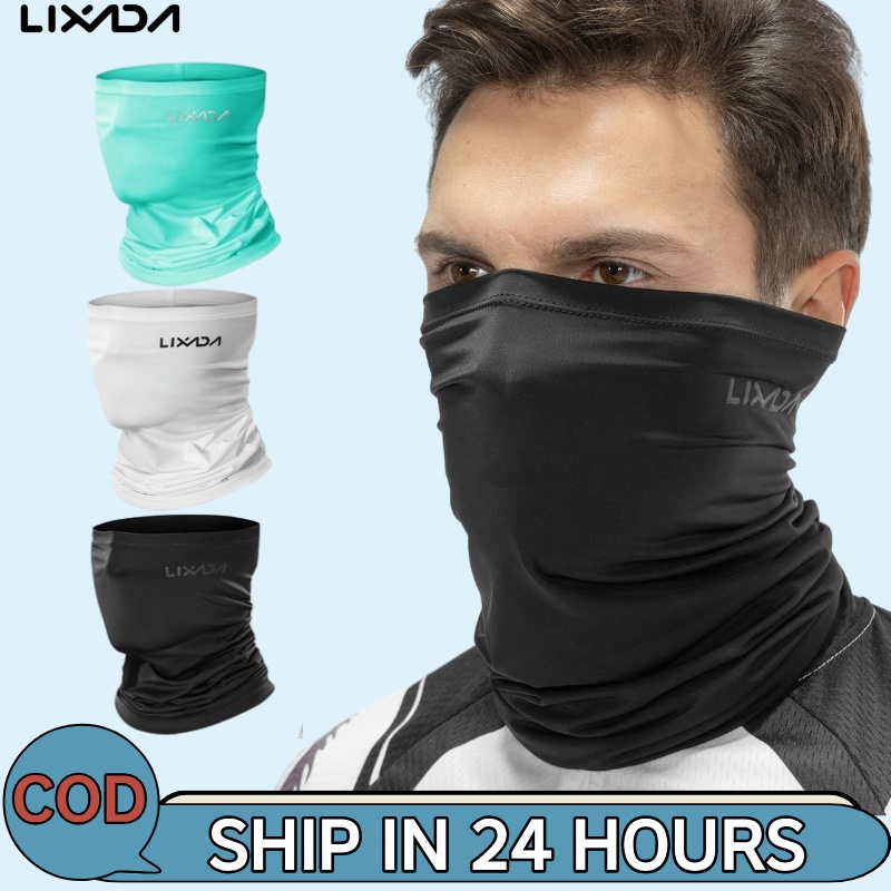 Lixada หมวกครึ่งหน้ากันฝุ่นสําหรับขี่จักรยานเดินป่า