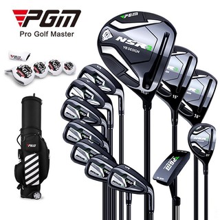 PGM NSR III Professional left right handed 12pcs men golf complete set of clubs with golf bag MTG033