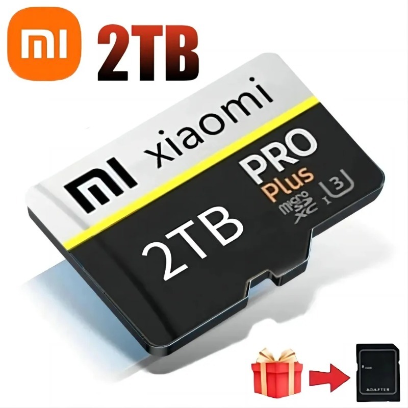 Xiaomi ความเร็วสูง Mini SD การ์ดหน่วยความจํา 2TB 1TB Class 10 Micro TF แฟลช Usb ไดรฟ์ปากกา 1TB 512GB 256TB 128TB สําหรับสมาร์ทโฟน