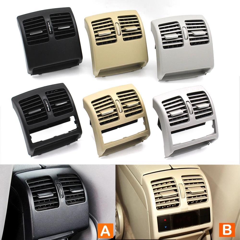 อัพเกรดเครื่องปรับอากาศด้านหลัง AC Vent Grille Complete Assembly สําหรับ Mercedes Benz C E Class Coupe W204 W207 2007-2013 2048300354