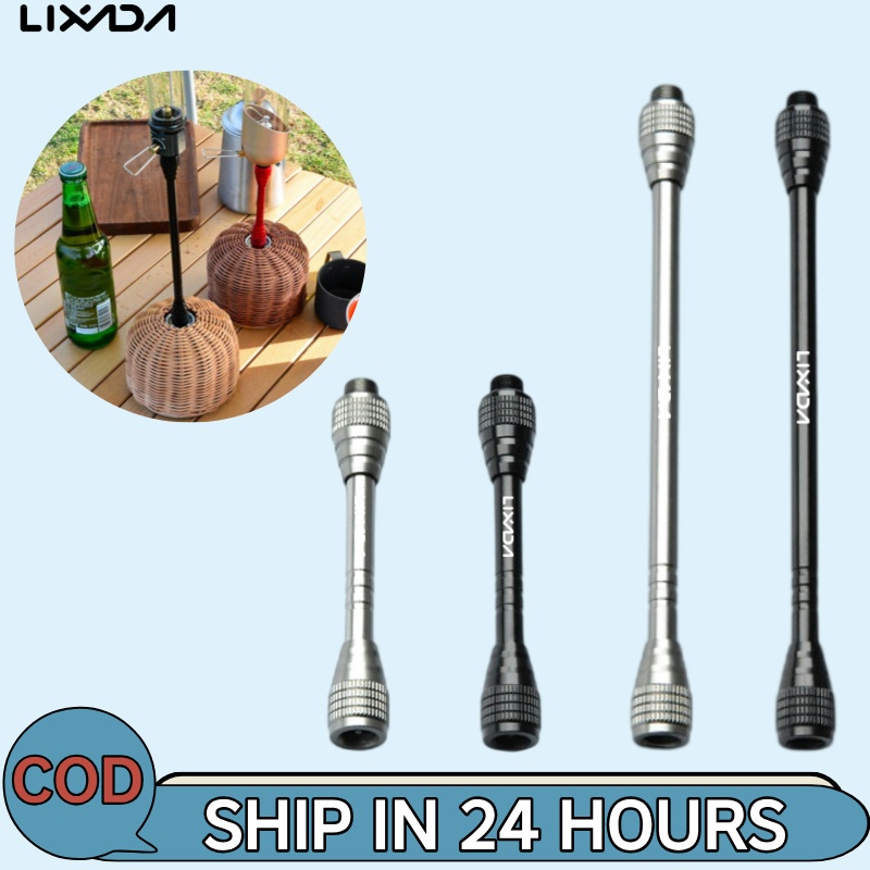 Lixada ก้านต่อขยายแก๊ส อะลูมิเนียมอัลลอย สําหรับตั้งแคมป์กลางแจ้ง