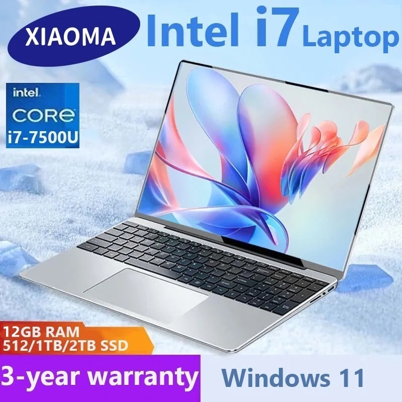 【3 ปี รับประกัน 】Aasus ปีแล็ปท็อปแบบพกพา FHD หน้าจอ 14.1 โน้ตบุ๊กงาน SSD ของแล็ปท็อป Intel Core i7 12GB+512GB PC Laptop