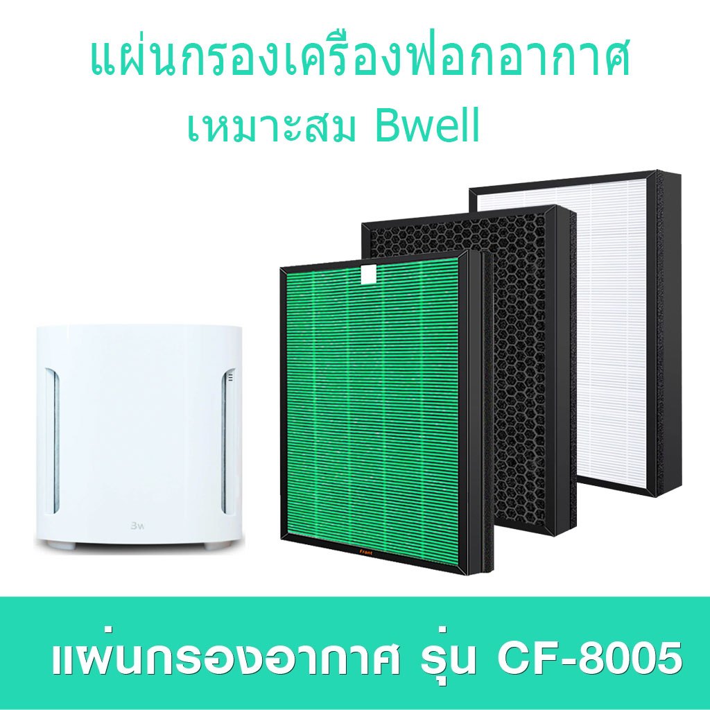 Fit Bwell เครื่องฟอกอากาศ CF-8005 Bwell กรองอากาศ