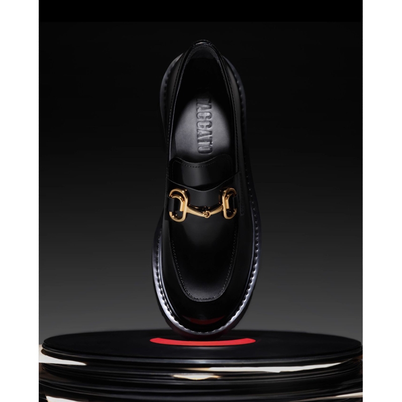 Staccato Women's Penny Loafers รองเท้าคัทชู รองเท้าส้นตึก EGB04